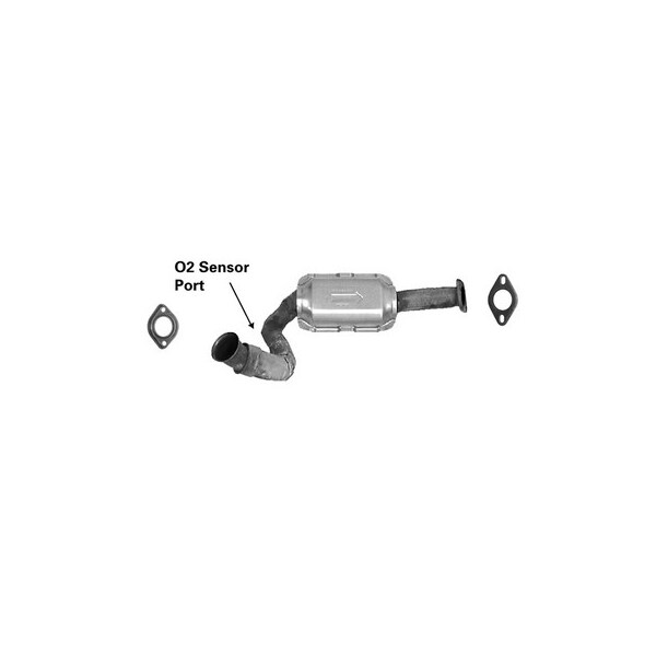 Ap Exhaust ConverterDirect Fit, 642590 642590 Zoro